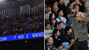 Premier League results in CL