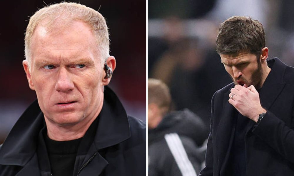 Michael Carrick and Paul Scholes