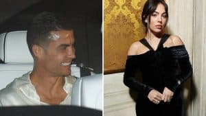 Georgina Rodriguez and Cristiano Ronaldo