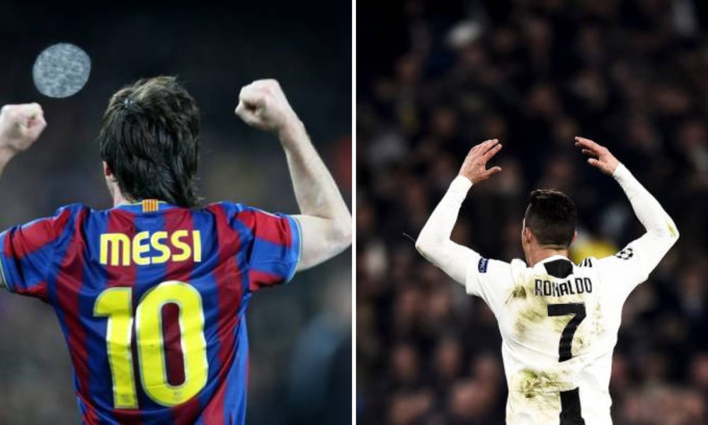 Lionel Messi and Cristiano Ronaldo