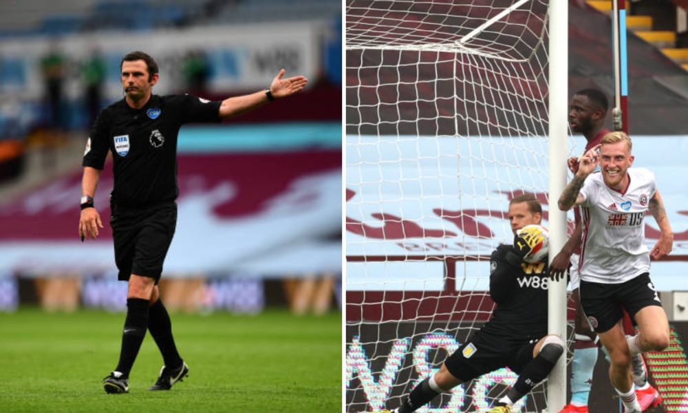 Michael Oliver's decision VAR