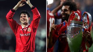 Ryan Giggs and Mohamed Salah