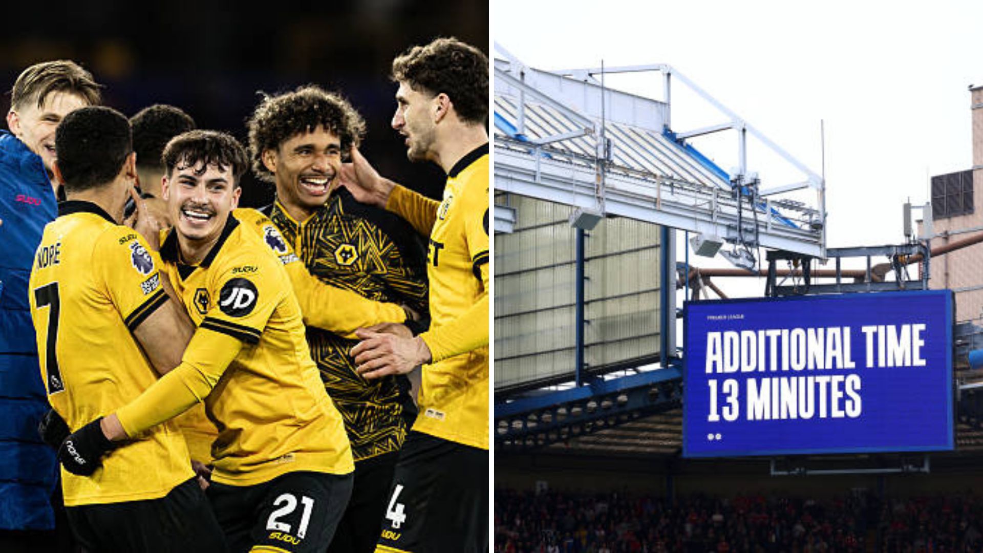 Stoppage time winners