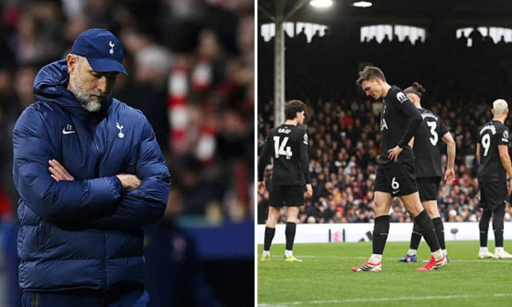 Igor Tudor and Tottenham players