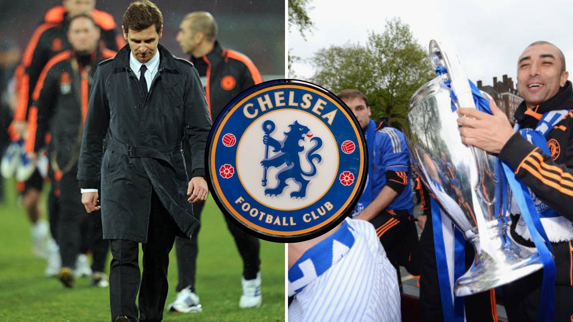 Andre Villas-Boas and Roberto Di Matteo's 2012 Chelsea stints