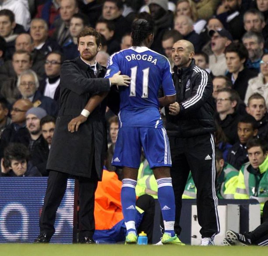 Andre Villas Boas and Roberto Di Matteo