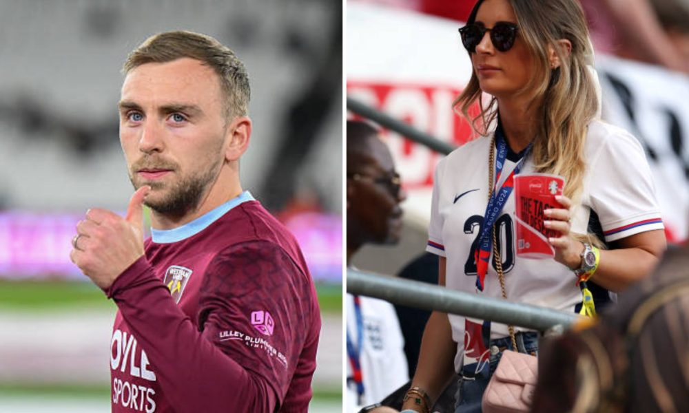 Jarrod Bowen and Dani Dyer