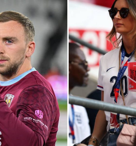 Jarrod Bowen and Dani Dyer