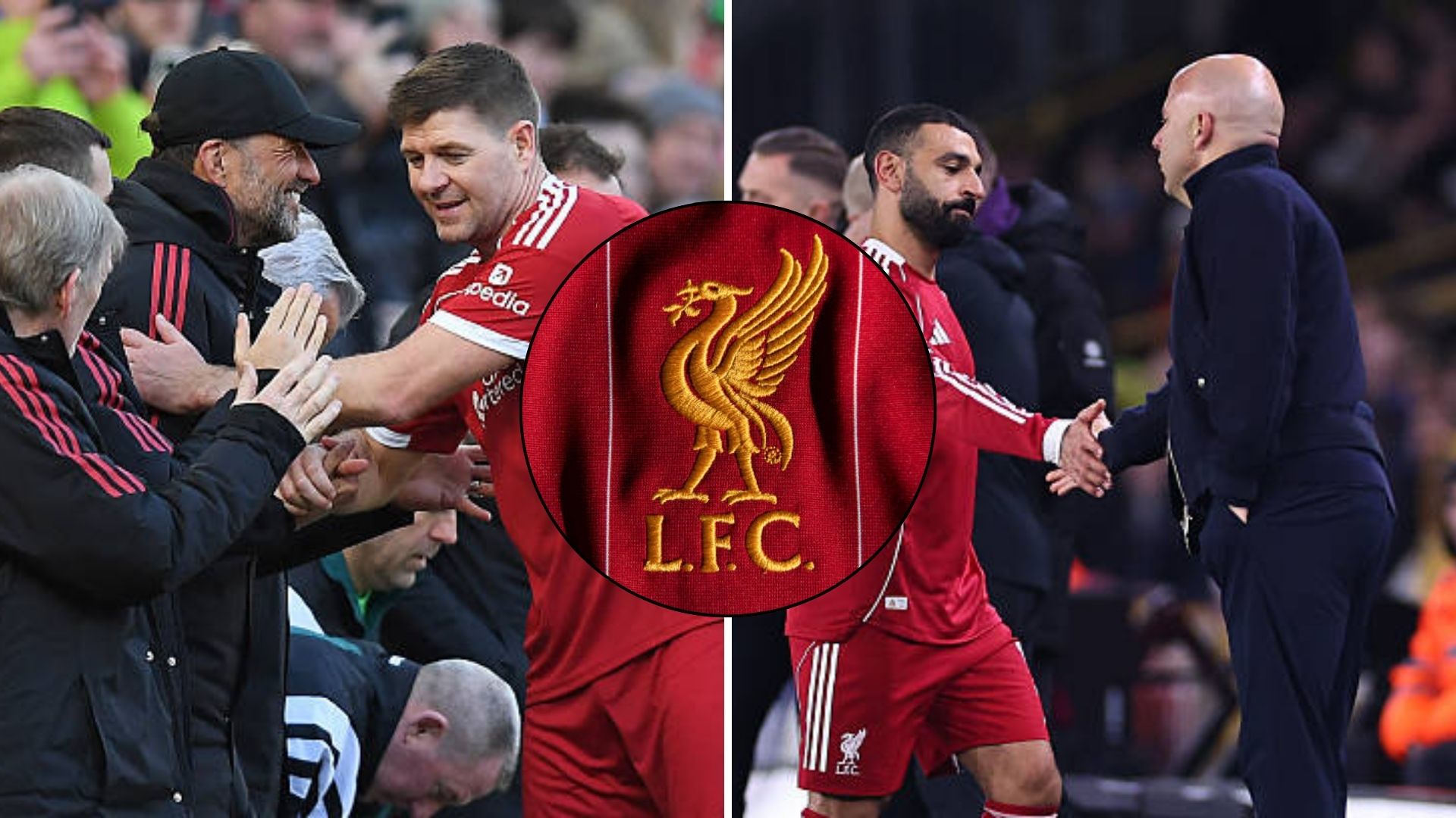Steven Gerrard, Liverpool, Arne Slot and Mohamed Salah