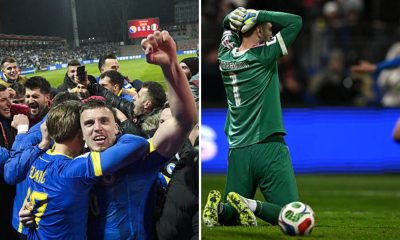 Italy knocked out by Bosnia