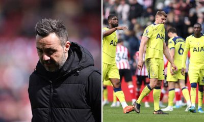 Tottenham and Roberto De Zerbi