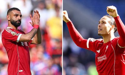 Virgil van Dijk talks about Mohamed Salah's farewell.