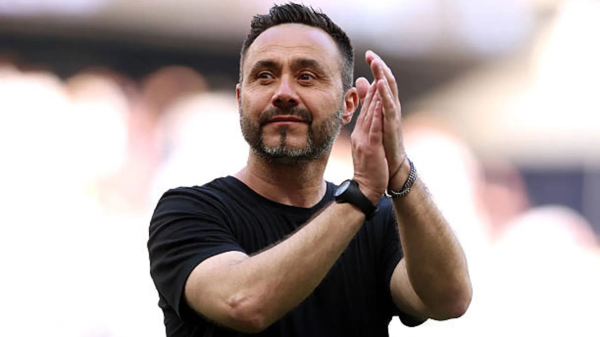 Roberto De Zerbi applauds Tottenham supporters after securing Premier League survival as Spurs prepare for a major summer rebuild.