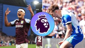 Split image featuring Ollie Watkins and Jack Hinshelwood.