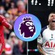 Split image featuring Pedro Porro and Mohamed Salah.