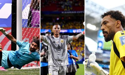 Split image featuring Vozinha, Alireza Beiranvand and Eloy Room.