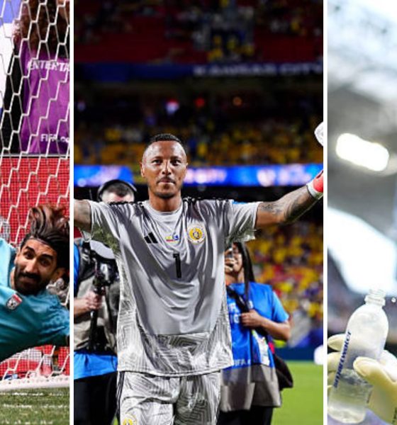 Split image featuring Vozinha, Alireza Beiranvand and Eloy Room.