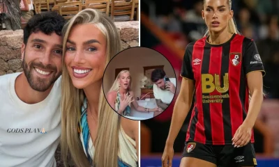 Kelci-Rose Bowers films Marcos Senesi's reaction to World Cup 2026 call