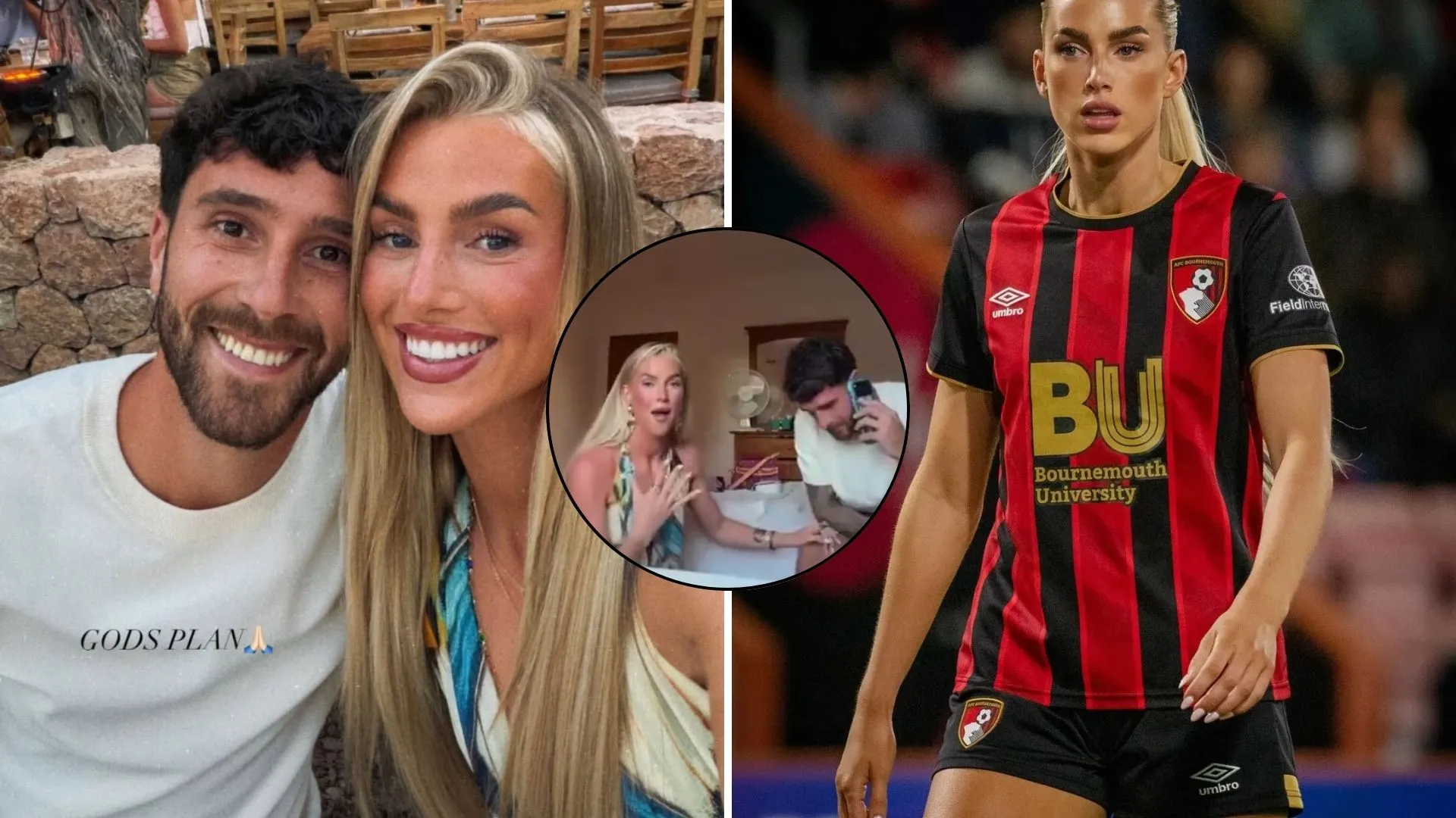 Kelci-Rose Bowers films Marcos Senesi's reaction to World Cup 2026 call