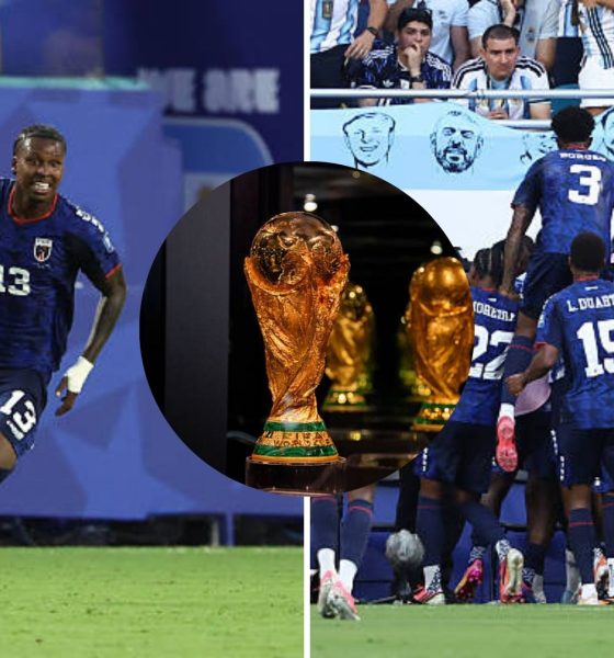 Split image featuring Cape Verde players.