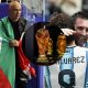 Split image featuring Hossam Hassan and Lionel Messi.