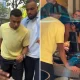 Kylian Mbappe and girlfriend Ester Exposito shopping in Paris