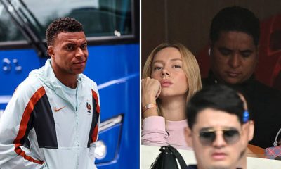 Split image featuring Kylian Mbappe and Ester Exposito.