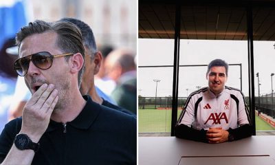 Split image featuring Michael Edwards and Andoni Iraola.