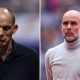 Split image featuring Thomas Tuchel and Pep Guardiola.