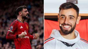 Split images featuring Bruno Fernandes