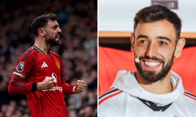 Split images featuring Bruno Fernandes