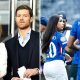 Split image featuring Joao Pedro and Xabi Alonso with their partners