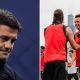 Split image featuring Inter manager Chivu and Curtis Jones.