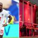 Split image featuring Ivan Toney and a nightclub.